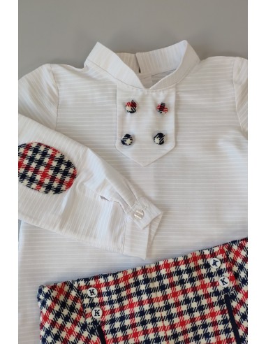 CONJUNTO NIÑO CAMISA-SHORT, TEXAS. INVIERNO 20