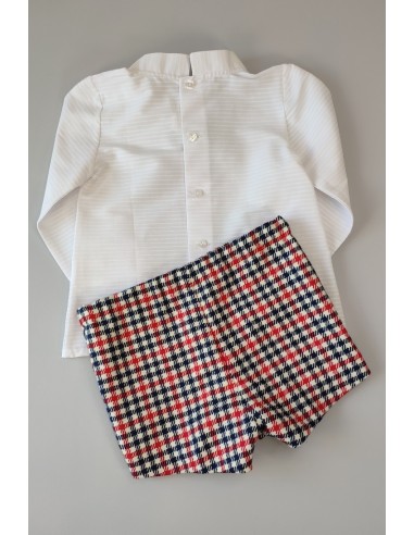 CONJUNTO NIÑO CAMISA-SHORT, TEXAS. INVIERNO 20