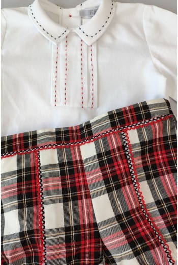 CONJUNTO NIÑO BLUSA-BOMBACHO, AMORE. INVIERNO 20 2