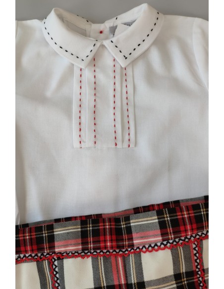 CONJUNTO NIÑO CAMISA-SHORT, AMORE. INVIERNO 20
