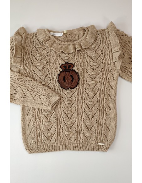 JERSEY NIÑA CAMEL,MÓNACO. INVIERNO 20