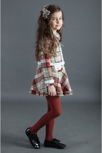 VESTIDO CAMEL, MÓNACO. INVIERNO 20