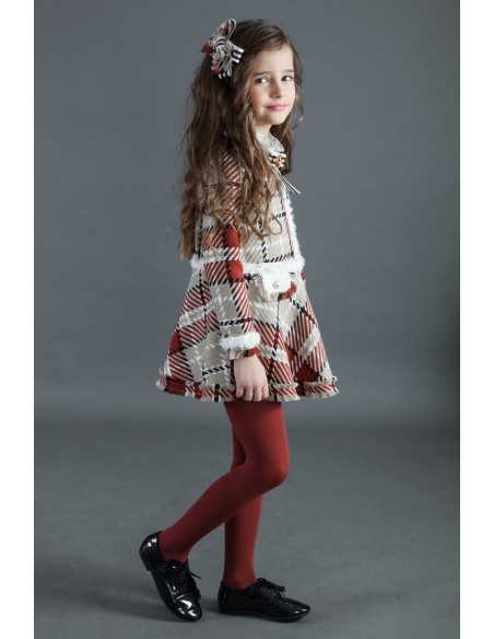 VESTIDO CAMEL, MÓNACO. INVIERNO 20