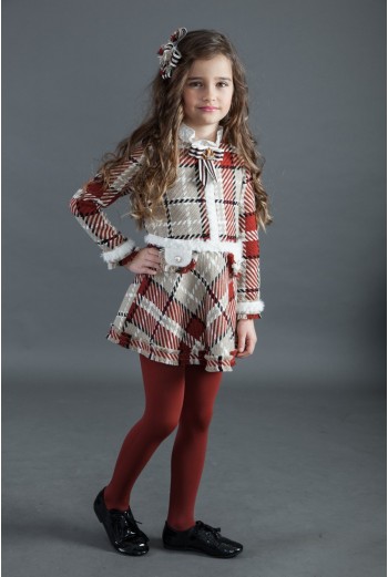 VESTIDO CAMEL, MÓNACO. INVIERNO 20 2