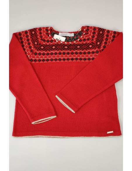 JERSEY NIÑA ROJO, AMORE. INVIERNO 20