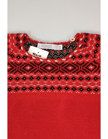 JERSEY NIÑA ROJO, AMORE. INVIERNO 20