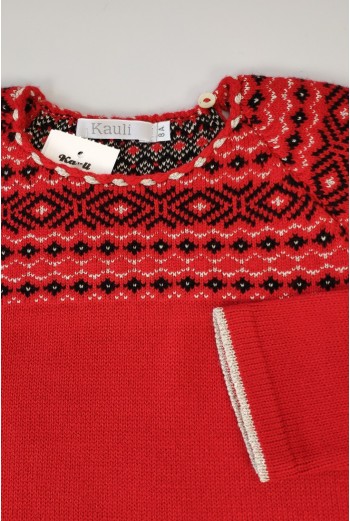 JERSEY NIÑA ROJO, AMORE. INVIERNO 20 2