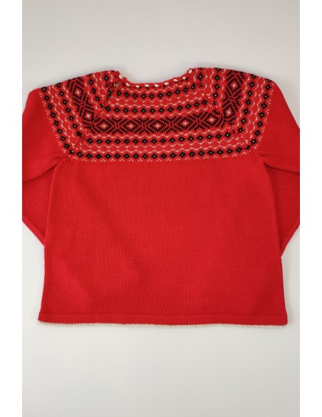 JERSEY NIÑA ROJO, AMORE. INVIERNO 20