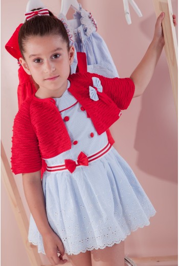 CHAQUETA PUNTO NIÑA COLECCIÓN ISLA DE KAULI 2