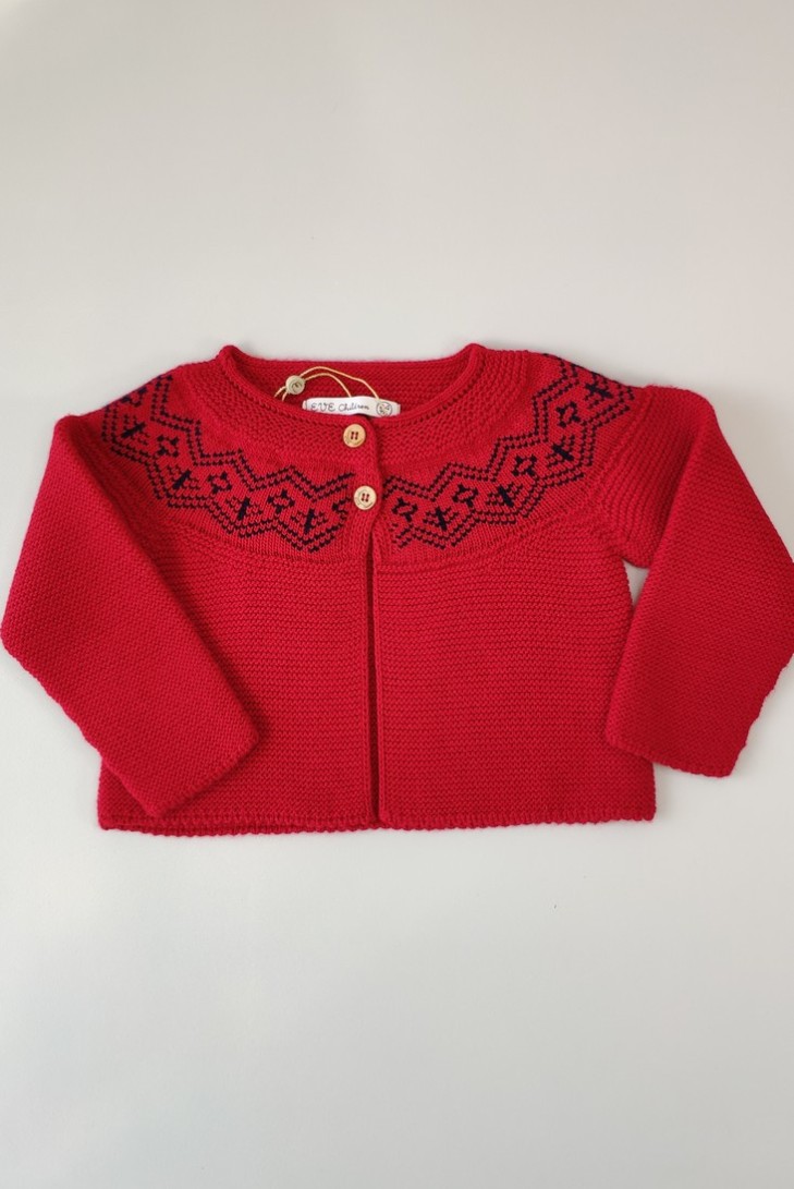 CHAQUETA PUNTO GRECA, SCOTISH. INVIERNO 20