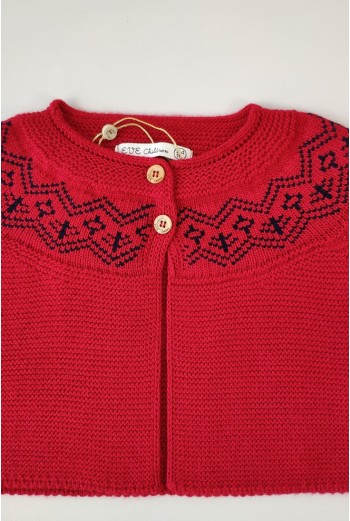 CHAQUETA PUNTO GRECA, SCOTISH. INVIERNO 20 2