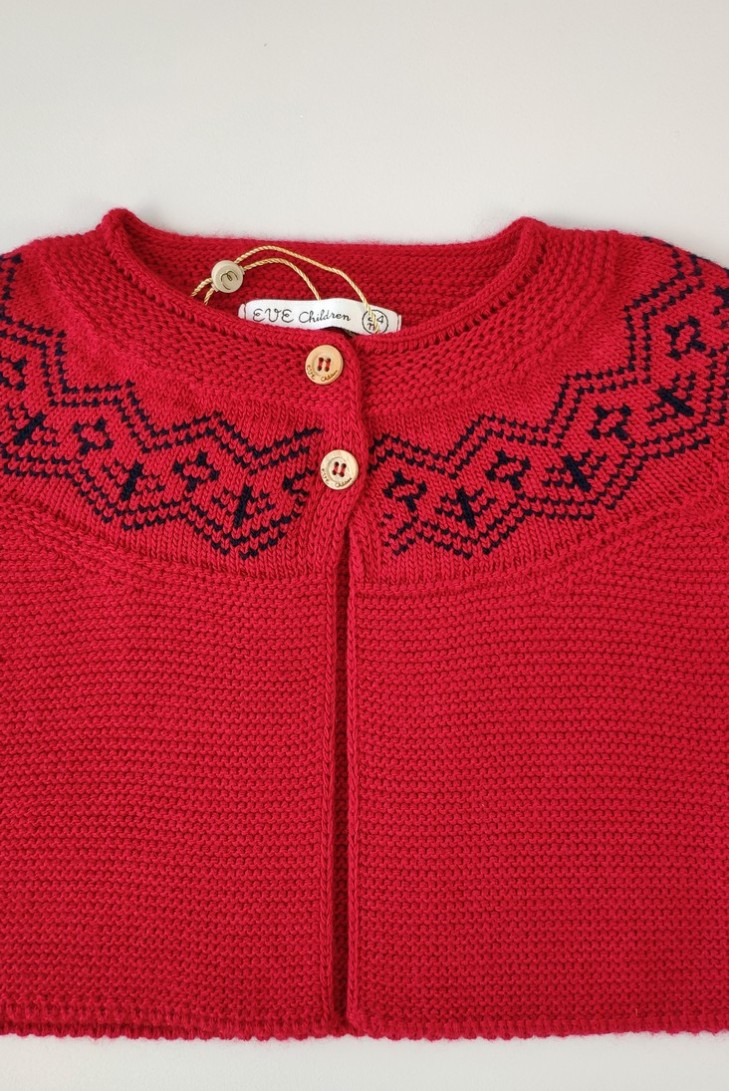 CHAQUETA PUNTO GRECA, SCOTISH. INVIERNO 20