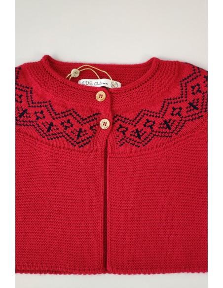 CHAQUETA PUNTO GRECA, SCOTISH. INVIERNO 20