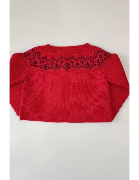 CHAQUETA PUNTO GRECA, SCOTISH. INVIERNO 20