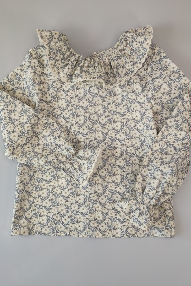 CAMISA NIÑA FLORES LIBERTY, MOON. INVIERNO 20