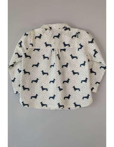 CAMISA BEBÉ NIÑO MAGIC TECKEL. KID'S CHOCOLATE.INVIERNO 20