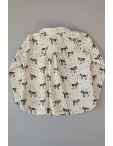 CAMISA BEBÉ NIÑO ZEBRAS. KID'S CHOCOLATE.INVIERNO 20