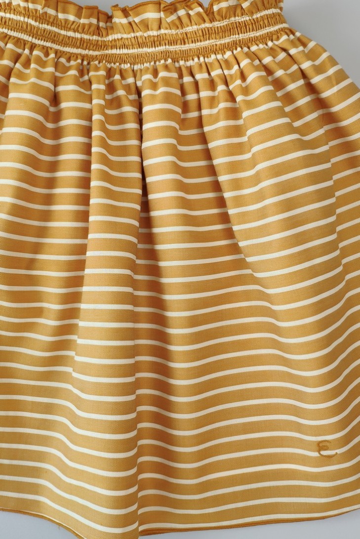FALDA RAYAS MOSTAZA, SPICY. INVIERNO 20