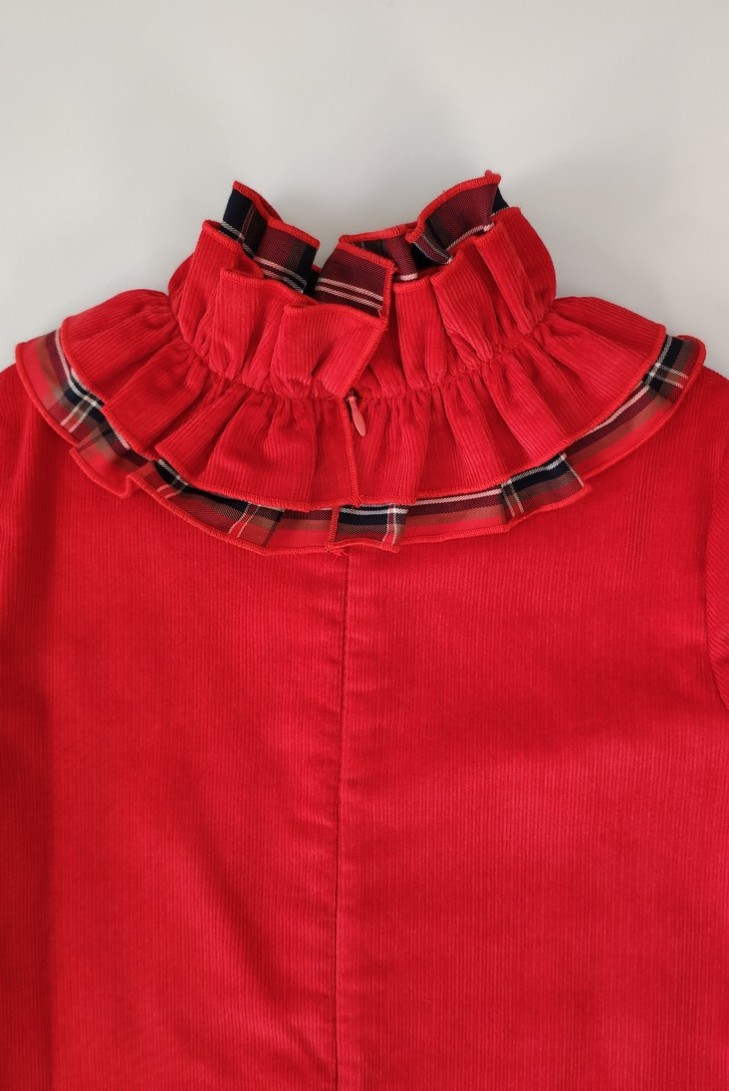 VESTIDO PANA, SCOTISH. INVIERNO 20
