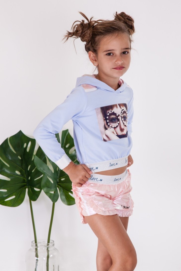 SUDADERA NIÑA TOPITO. VERANO 21