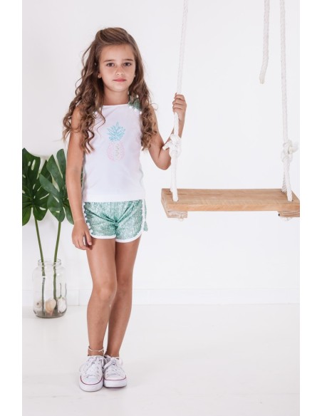 CAMISETA NIÑA PRADERA. VERANO 21