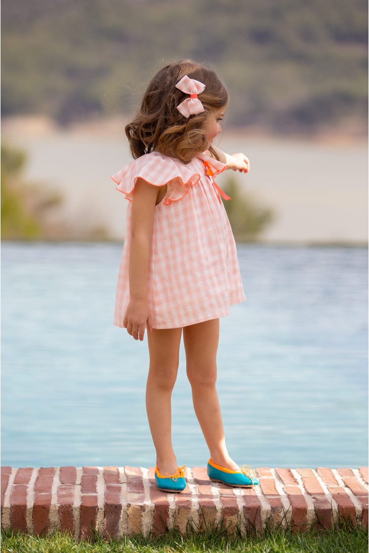 JESUSITO CUADROS CORAL. KID'S CHOCOLATE.VERANO 21