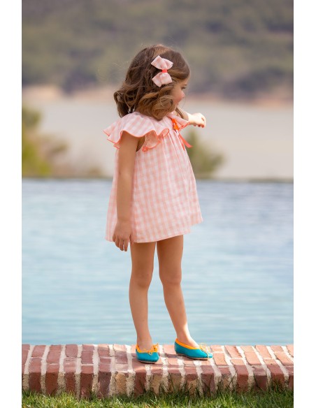 JESUSITO CUADROS CORAL. KID'S CHOCOLATE.VERANO 21