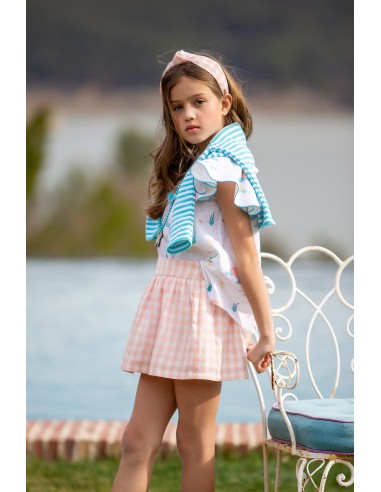 JERSEY RAYAS UNISEX TORTUGUITAS. KID'S CHOCOLATE.VERANO 21
