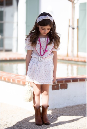 FALDA LIBERTY. KID'S CHOCOLATE.VERANO 21
