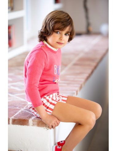 CAMISA NIÑO LIMONES. KID'S CHOCOLATE.VERANO 21