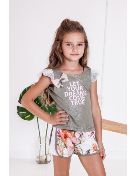 SHORT NIÑA SAFARI. VERANO 21