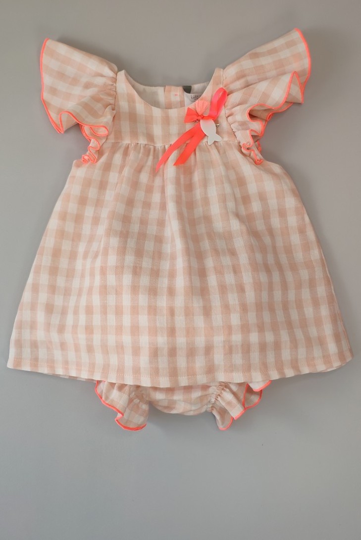 JESUSITO CUADROS CORAL. KID'S CHOCOLATE.VERANO 21