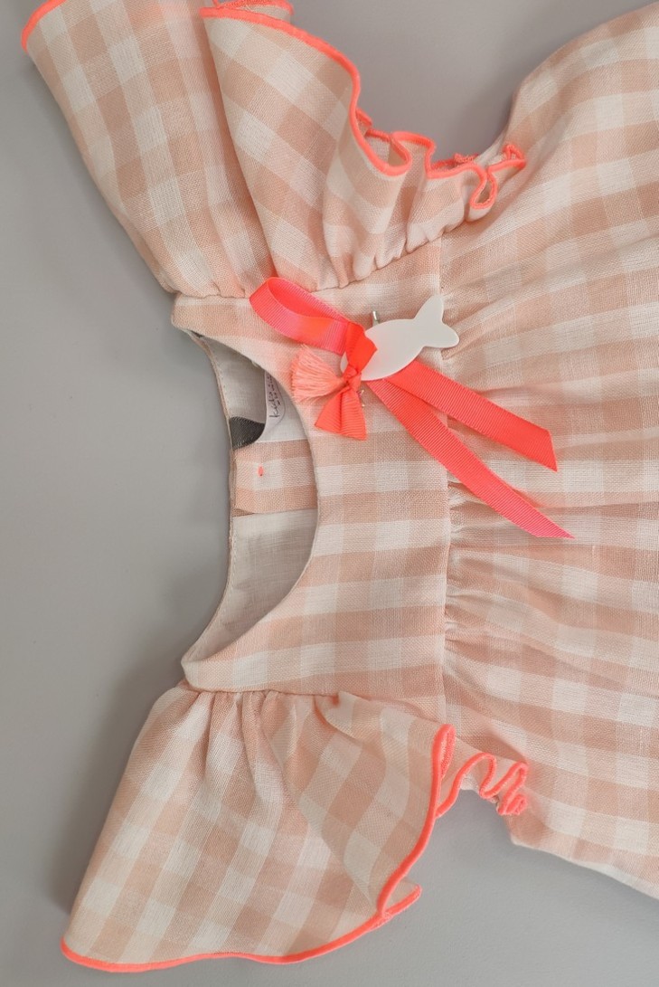 JESUSITO CUADROS CORAL. KID'S CHOCOLATE.VERANO 21