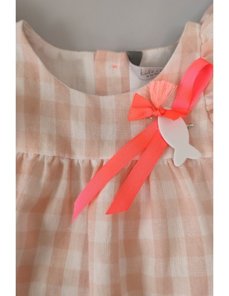 JESUSITO CUADROS CORAL. KID'S CHOCOLATE.VERANO 21