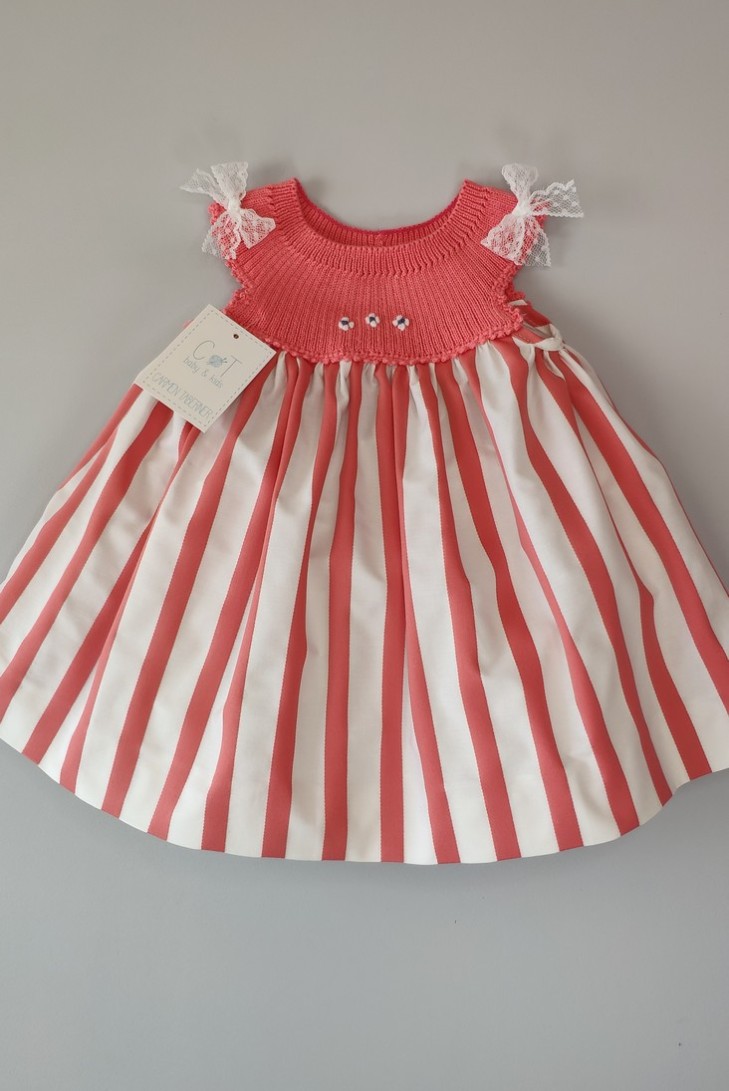 MINIVESTIDO TELA RAYAS MARINERO. VERANO 21