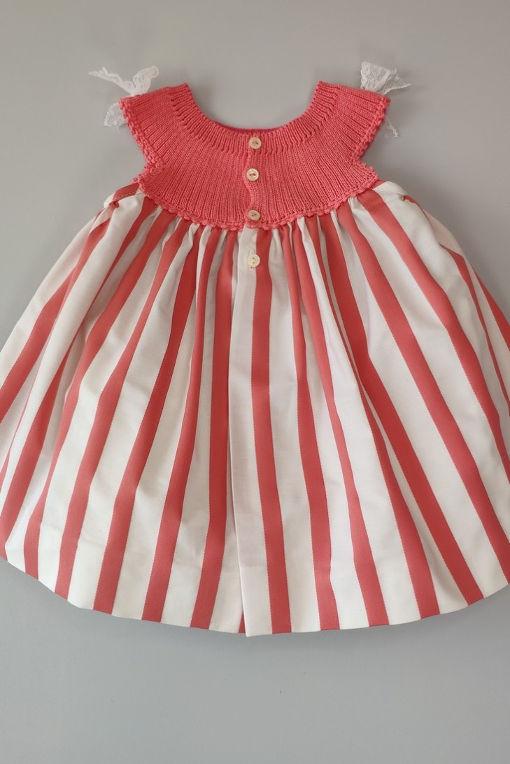 MINIVESTIDO TELA RAYAS MARINERO. VERANO 21