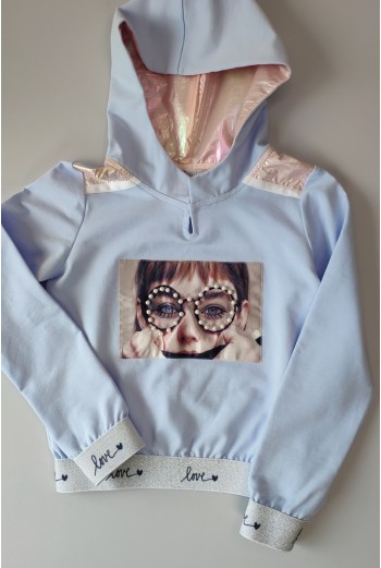 SUDADERA NIÑA TOPITO. VERANO 21 2