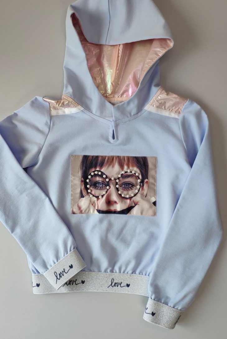 SUDADERA NIÑA TOPITO. VERANO 21