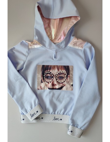 SUDADERA NIÑA TOPITO. VERANO 21