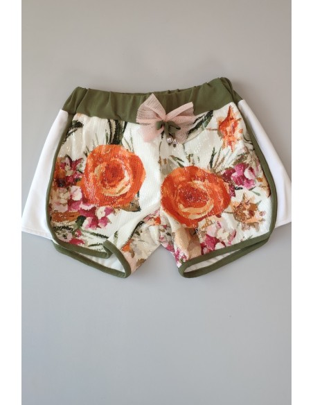 SHORT NIÑA SAFARI. VERANO 21