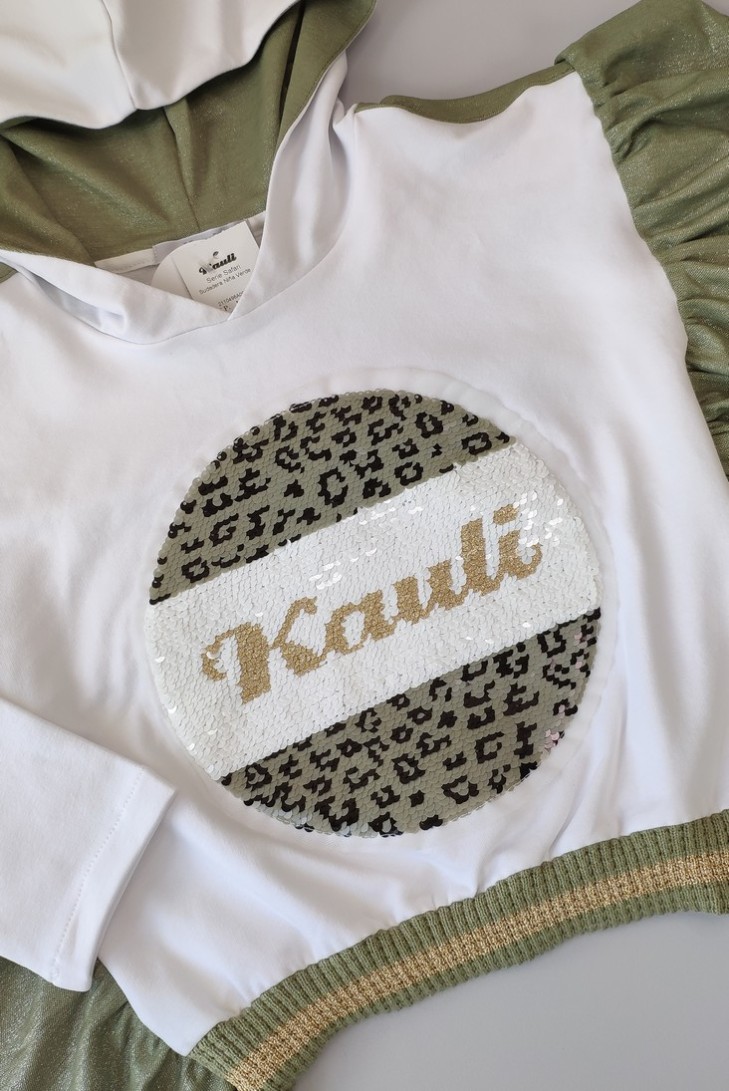 SUDADERA NIÑA SAFARI. VERANO 21