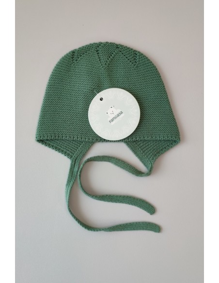 CAPOTA ESTRELLA DE PANGASA BABY, VERDE ESMERALDA. INVIERNO 21.