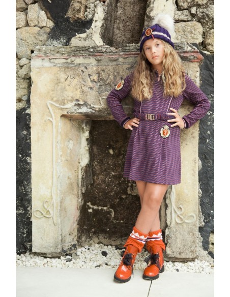 VESTIDO MARINO, PREPPY. INVIERNO 21.