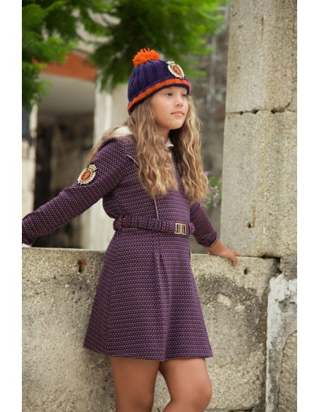 VESTIDO MARINO, PREPPY. INVIERNO 21.