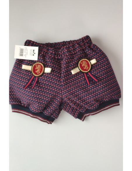 SHORT NIÑA MARINO, PREPPY. INVIERNO 21.
