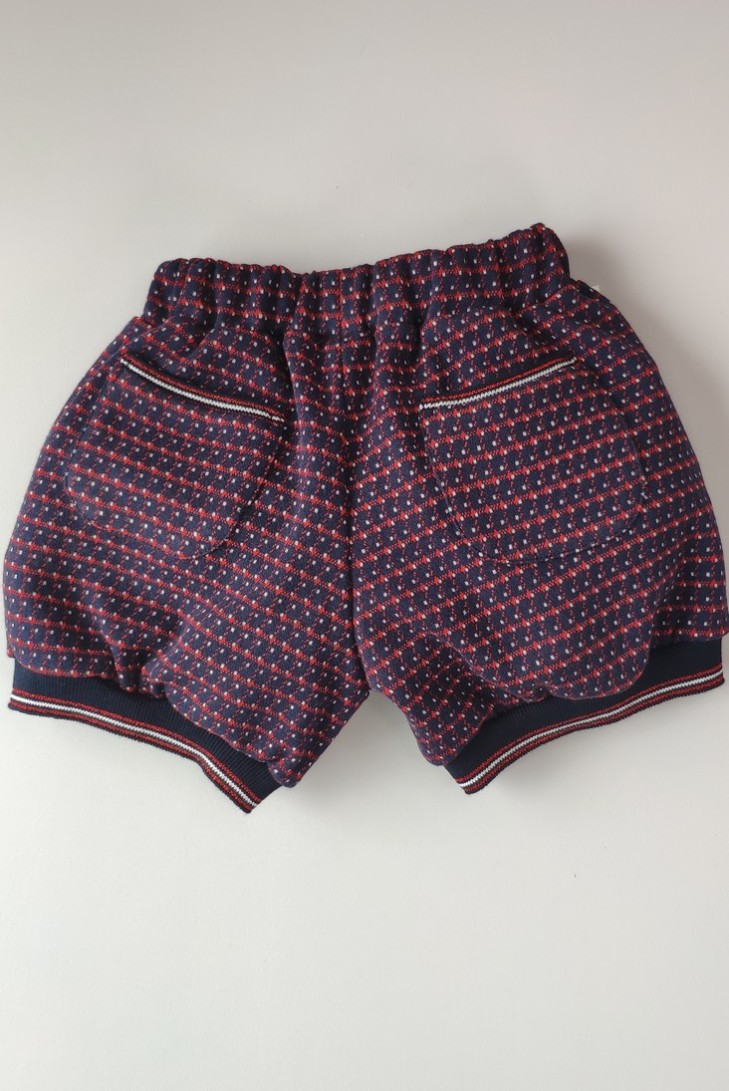 SHORT NIÑA MARINO, PREPPY. INVIERNO 21.