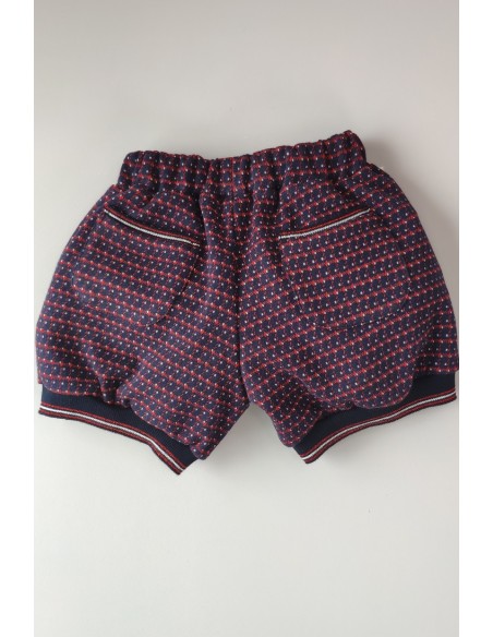 SHORT NIÑA MARINO, PREPPY. INVIERNO 21.