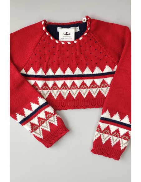 JERSEY NIÑA CORTO, PREPPY. INVIERNO 21.