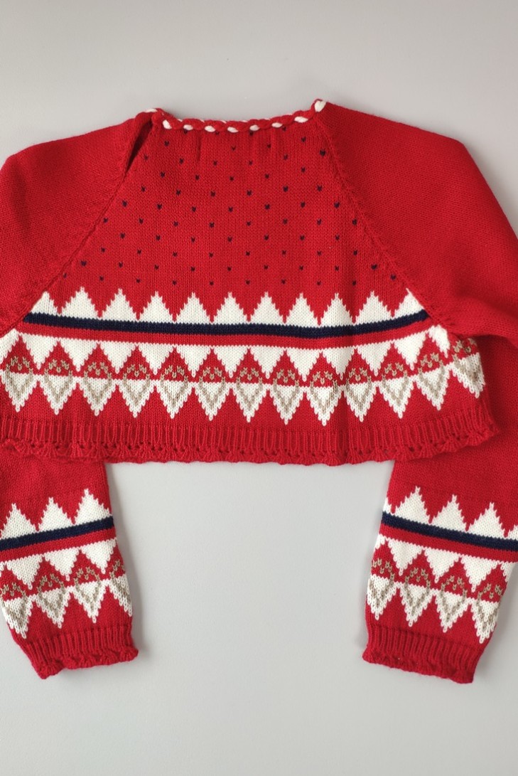 JERSEY NIÑA CORTO, PREPPY. INVIERNO 21.
