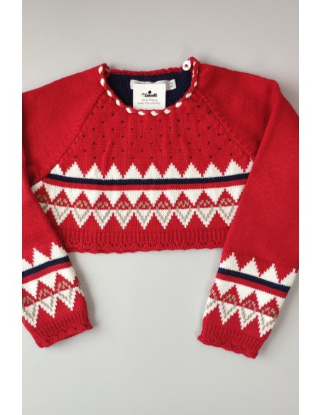 JERSEY NIÑA CORTO, PREPPY. INVIERNO 21.